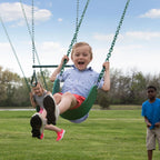 Backyard Discovery Big Brutus Heavy Duty A Frame Swing Set