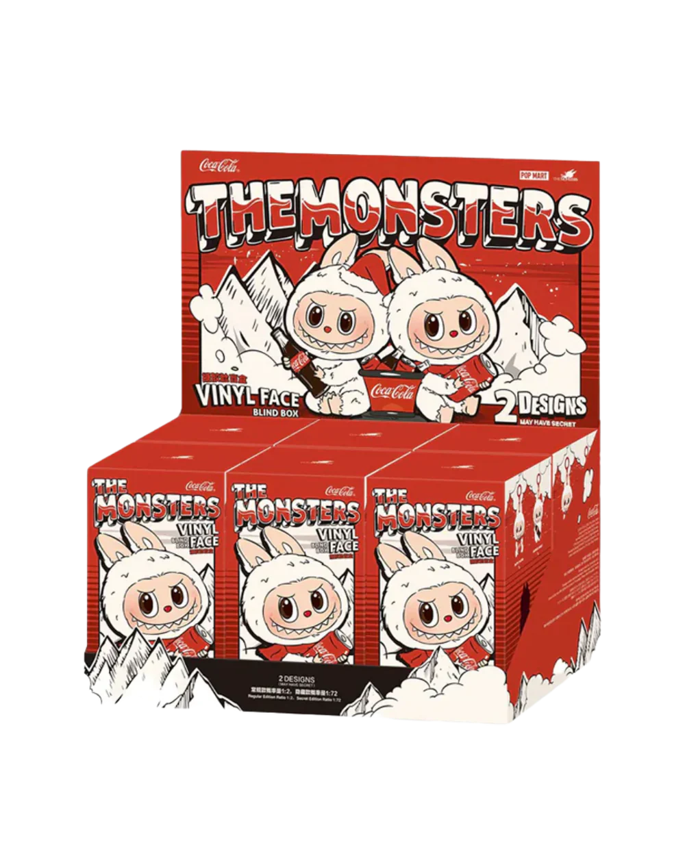 Pop Mart Labubu The Monsters Coca Cola Series