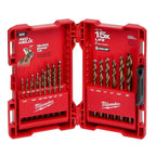 48-89-2338 Cobalt Red Helix Drill Bit Set for Drill Drivers (23-Piece)