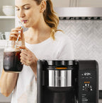 Ninja Hot & Cold Brewed System, Auto-iQ Tea and Coffee Maker With Glass Carafe