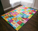 Baby Care Play Mat (Large, Playful - Magical Island) 82'' x 55'' Original One-Piece Reversible Rollable Waterproof Play Mat for Infants, Babies, Toddler, and Kids