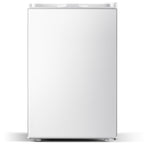 KNDKO 3.2Cu.ft Upright Freezer, Compact Freezer with Removable Shelves, Adjustable Thermostat for Home/Kitchen/Office, SILVER