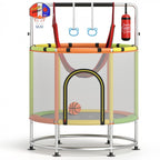 55" Kids Trampoline Gift for for 3-6 Years Old Boys and Girls