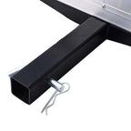 500LBS Capacity Hitch Cargo Carrier Fits 2" Receiver, 60" x 22" x 7" Mount Luggage Rack, Aluminum Trailer Vehicle Cargo Basket for SUV Truck Car
