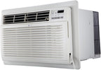 LG 10,000 BTU Through the Wall Air Conditioner, 115V, Cools up to 440 Sq. Ft. for Bedroom, Living Room, Apartment, with Remote, 3 Cool & Fan Speeds, Wall AC Unit, White