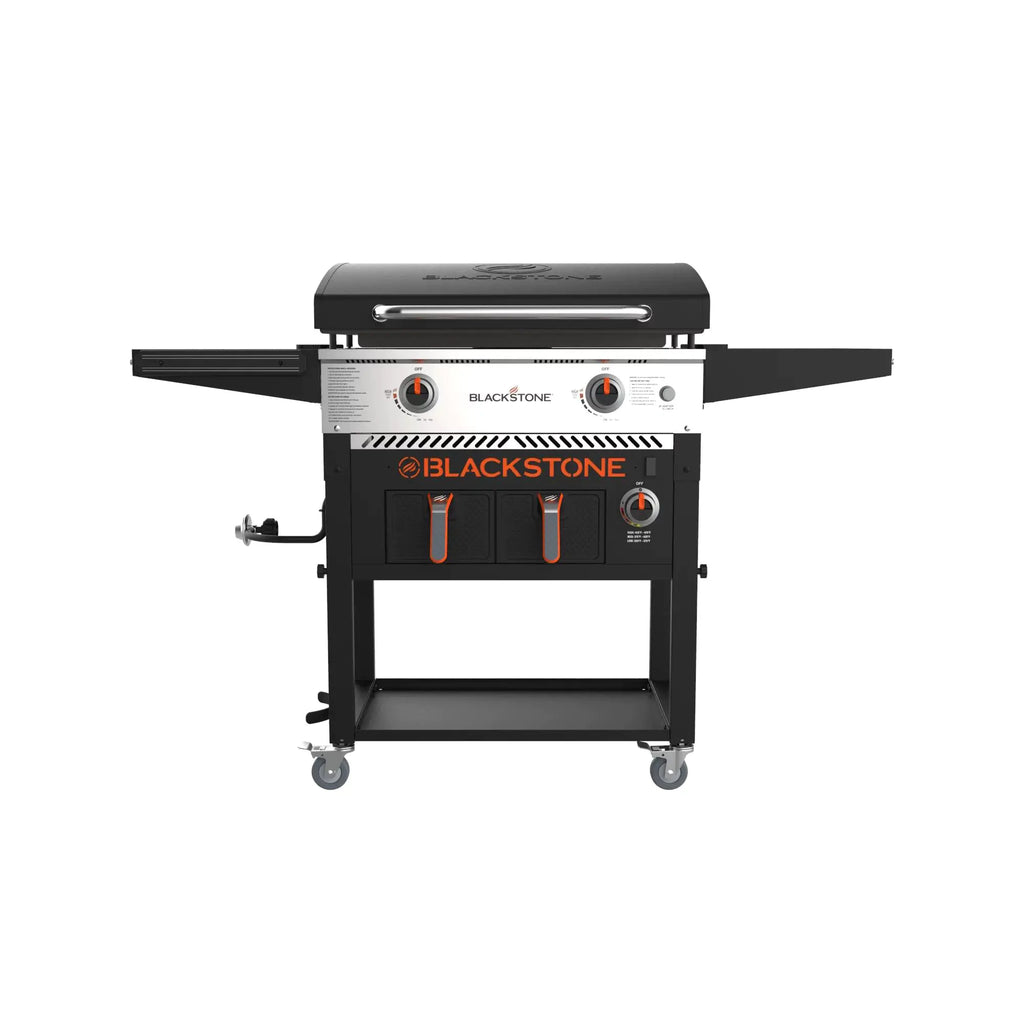 ??Clearance Sale??Blackstone 2-Burner 28" Griddle with Electric Air Fryer and Hood