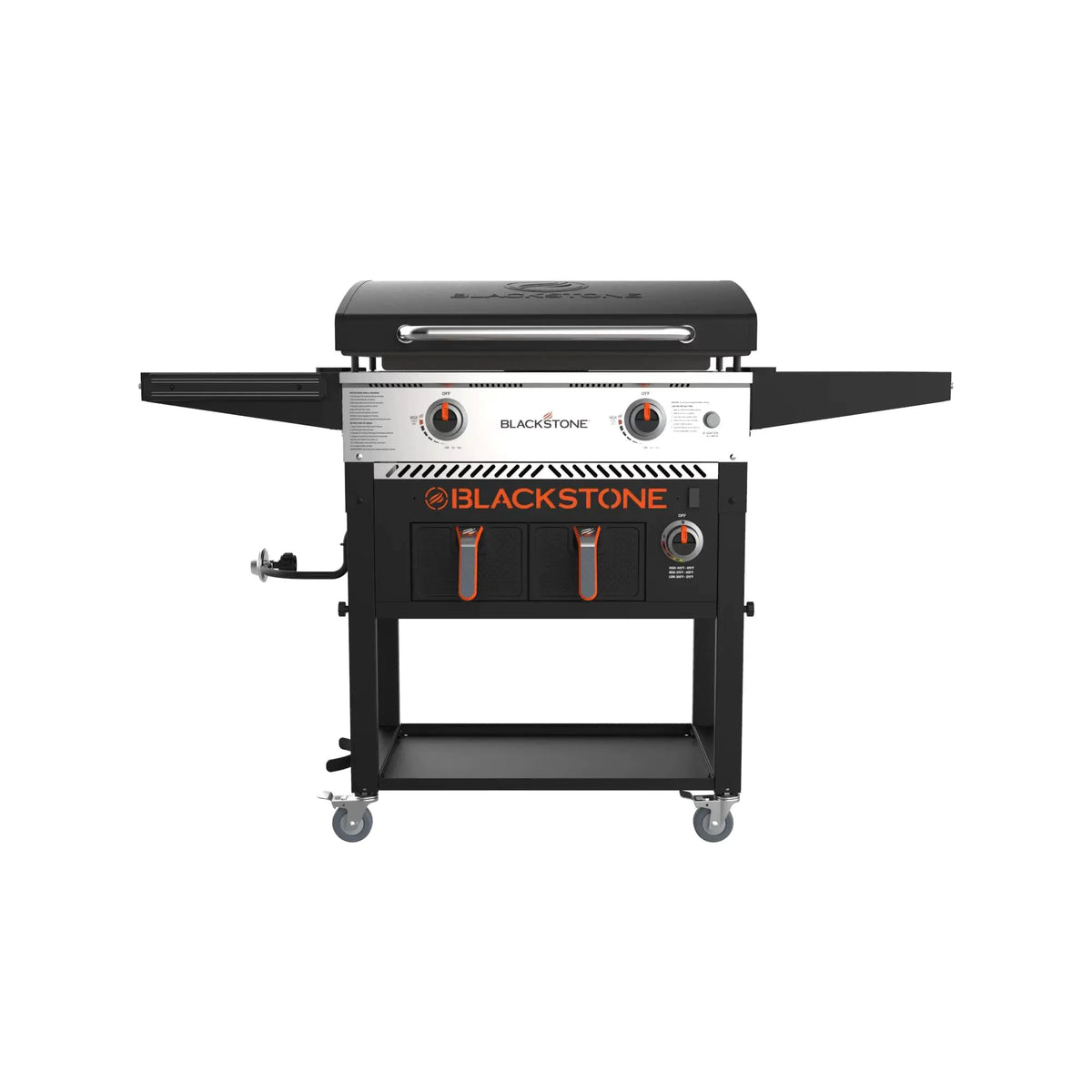 ??Clearance Sale??Blackstone 2-Burner 28" Griddle with Electric Air Fryer and Hood