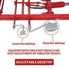 Garvee Hydraulic Motorcycle Lift - 1000lbs Capacity, Lift Hoist, Jack Stand, for Mechanics, Workshops, Homes