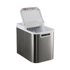 CJC Countertop Ice Maker Portable Ice Machine with Carry Handle Basket and Scoop for Home Kitchen Party 110V