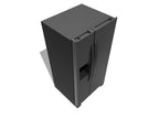 36-Inch Wide Side-By-Side Refrigerator - 24 Cu. ft. Stainless Steel