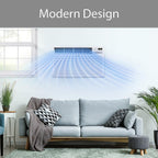 LG 10,000 BTU Through the Wall Air Conditioner, 115V, Cools up to 440 Sq. Ft. for Bedroom, Living Room, Apartment, with Remote, 3 Cool & Fan Speeds, Wall AC Unit, White