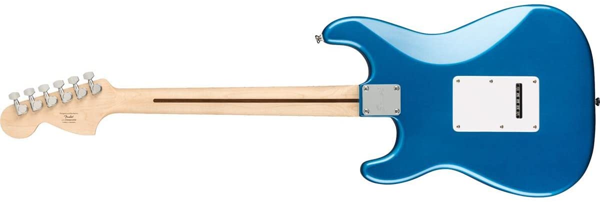 Squier by Fender Affinity Series Stratocaster Pack, HSS, Maple Fingerboard, Lake Placid Blue