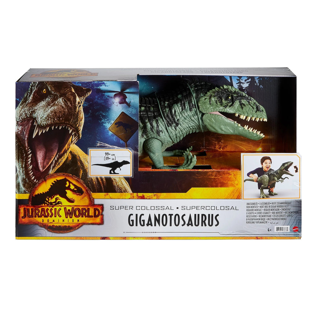 Jurassic World Dominion Super Colossal Giganotosaurus, 4 Year Olds & Up