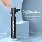 Scuba Diving Tank,0.5L Constant Pressure Mini Scuba Tank, Dive Tanks with On-Off Valve, 5-10 Minutes Underwater Capability, Portable Mini Scuba Tanks, Scuba Diving Tanks with Pump
