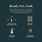 Caraway Nonstick Ceramic Cookware Set (12 Piece) Pots  Pans  Lids and Kitchen Storage - Non Toxic  PTFE &amp; PFOA Free - Oven Safe &amp; Compatible with All Stovetops (Gas  Electric &amp