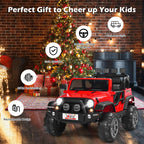 2-Seater Kids Ride on Truck, 12V Battery Electric Toddler Motorized Vehicles Riding Toy Car with Remote Control