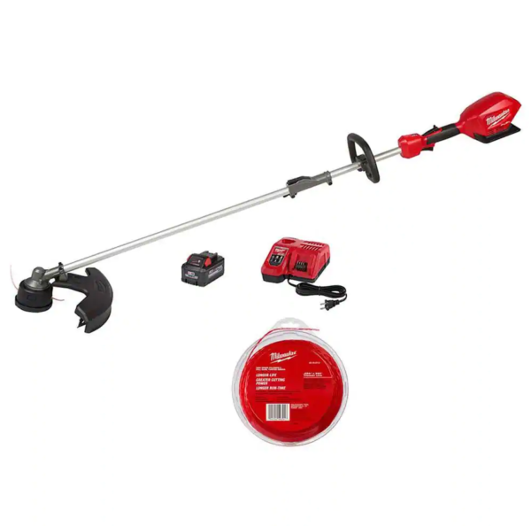 2825-21ST-49-16-2713 M18  18V Lithium-Ion Brushless Cordless String Trimmer with Quik-Lok Attachment Capability, 250 ft. Trimmer Line