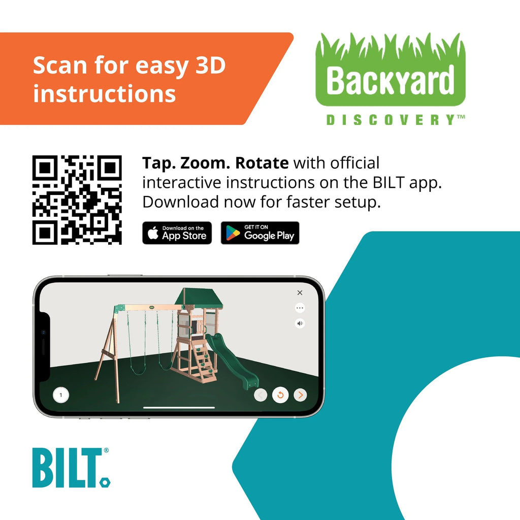 Backyard Discovery Buckley Hill Swing Set