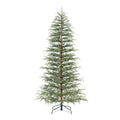 My Texas House 7.5 ft Pre-Lit Cypress Artificial Christmas Tree with 500 Twinkle LED Lights and Stand