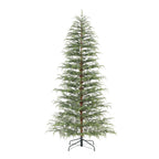 My Texas House 7.5 ft Pre-Lit Cypress Artificial Christmas Tree with 500 Twinkle LED Lights and Stand