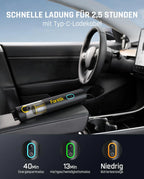 Fanttik 19000PA Slim V8 Apex Mini Car Vacuum