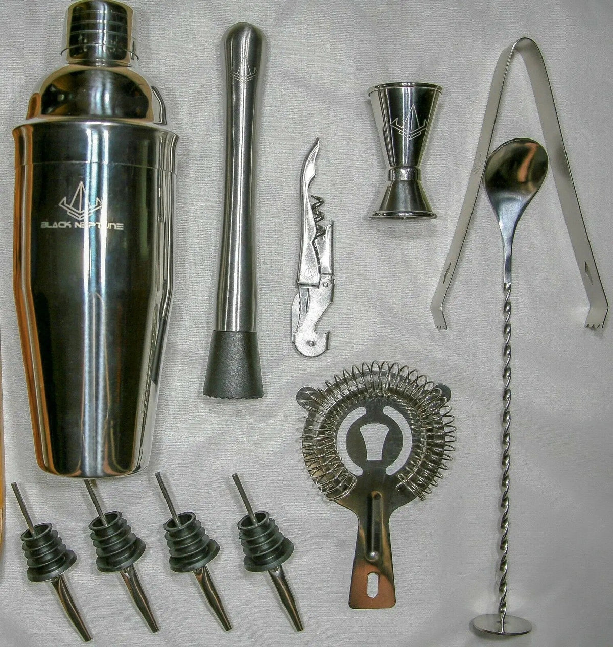 All In One Cocktail Shaker Bartender Kit 11 pcs