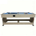 4 In 1 Multi-functional Game Table with Full Accessories for Home, MDF, 7Ft