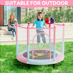 VGMiu 60" Trampoline for Kids, 5 FT Toddler Baby Trampoline