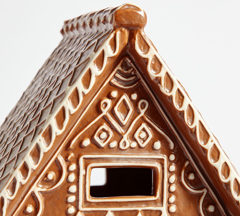 Handcrafted Gingerbread Village Houses