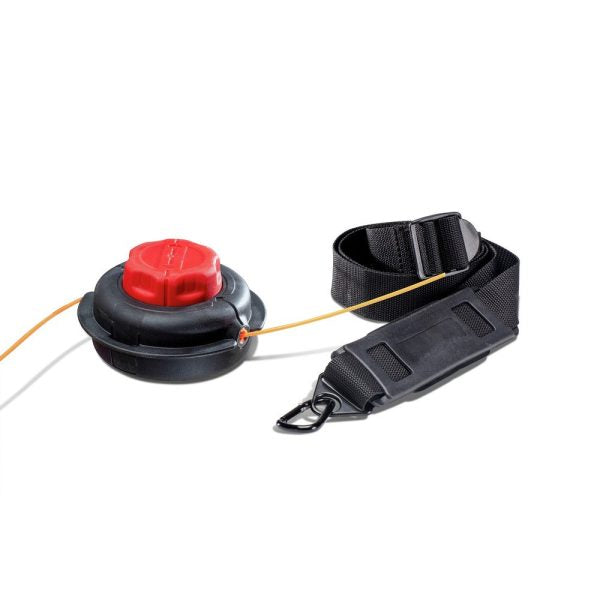 41AD272S766 27cc 18 in. Gas Straight Shaft Brushcutter String Trimmer with Attachment Capability