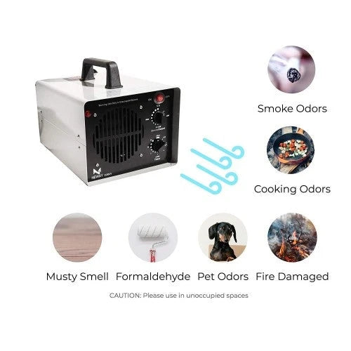 Neway 3500UV Ozone Generator – 3 Ozone Plates with UV Control
