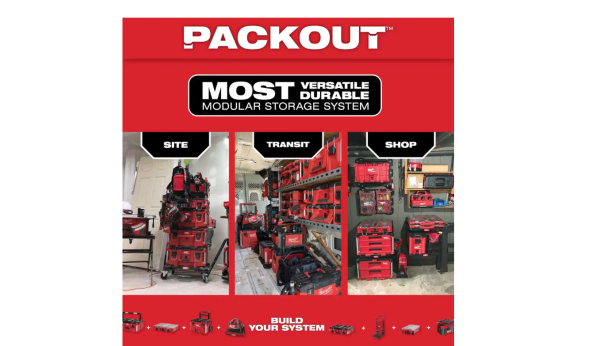 48-22-8425  22 in. Large Portable Tool Box Fits Modular Storage System