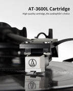 ANGELS HORN Vinyl Record Player Built in Speakers
