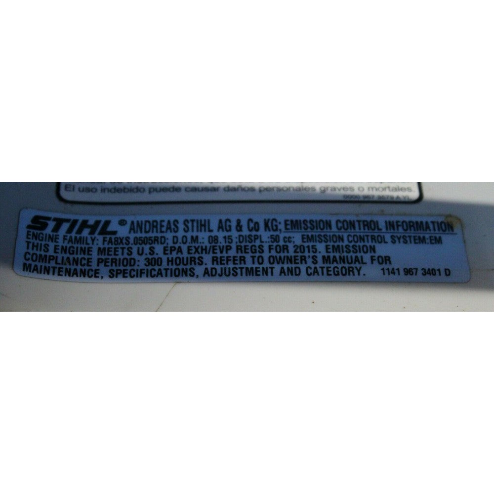 STIHL MS271 Farm Boss Chainsaw ?? 50.2 Cc, 2.6 KW