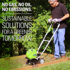 40V 10-inch Cordless Cultivator/Tiller with 40 Ah Battery and Charger, 27062