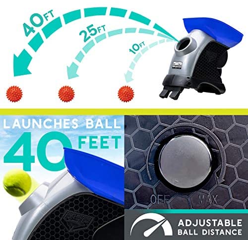 Franklin Pet Ready Set Fetch Automatic Tennis Ball Launcher Dog Toy