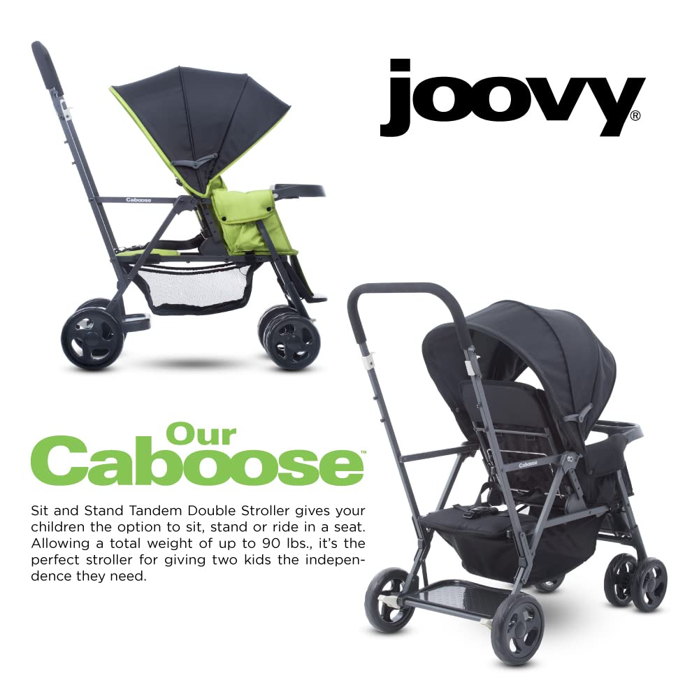 2024 Joovy Caboose Graphite Stroller Appletree