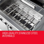 EuroGrille 8 Burner BBQ Outdoor Barbeque Gas Stainless Steel Kitchen