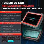 LAUNCH X431 IMMO Elite Key Programming Car Diagnostic Scan Tool with X-PROG3 Key Programmer, ECU Clone/match, CANFD&DOIP, 39+ Services  2 Years Free Update
