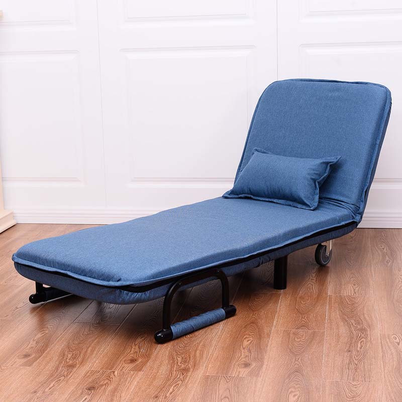 26.5" Convertible Sofa Bed Folding Arm Chair Sleeper Leisure Recliner Lounge Couch
