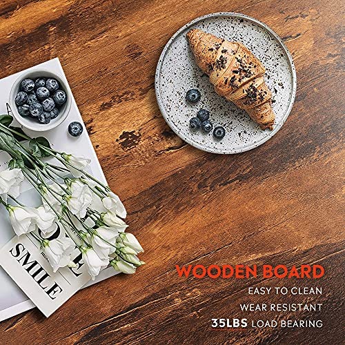 WLIVE Wood Lift Top Coffee Table with Hidden Compartment and Adjustable Storage Shelf