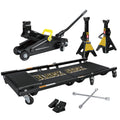 2 Ton Blackjack Jack Combo Kit with Trolley Jack, 1 Pair of Jack Stands, Folding Creeper, Lug Wrench, and 1 Pair of Anti-Skid Chocks