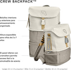 JetKids by Stokke Travel Bundle - Includes Kid’s Ride-On Suitcase & In-Flight Bed + Crew BackPack - Best for Ages 3-7