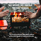 Gas Growler Standard 5lb + FireCan Fire Pit