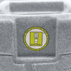 Good Ideas IMP-D50-DAR Impressions Downton Rain Saver Rain Barrel, 50 Gallon, Dark Granite