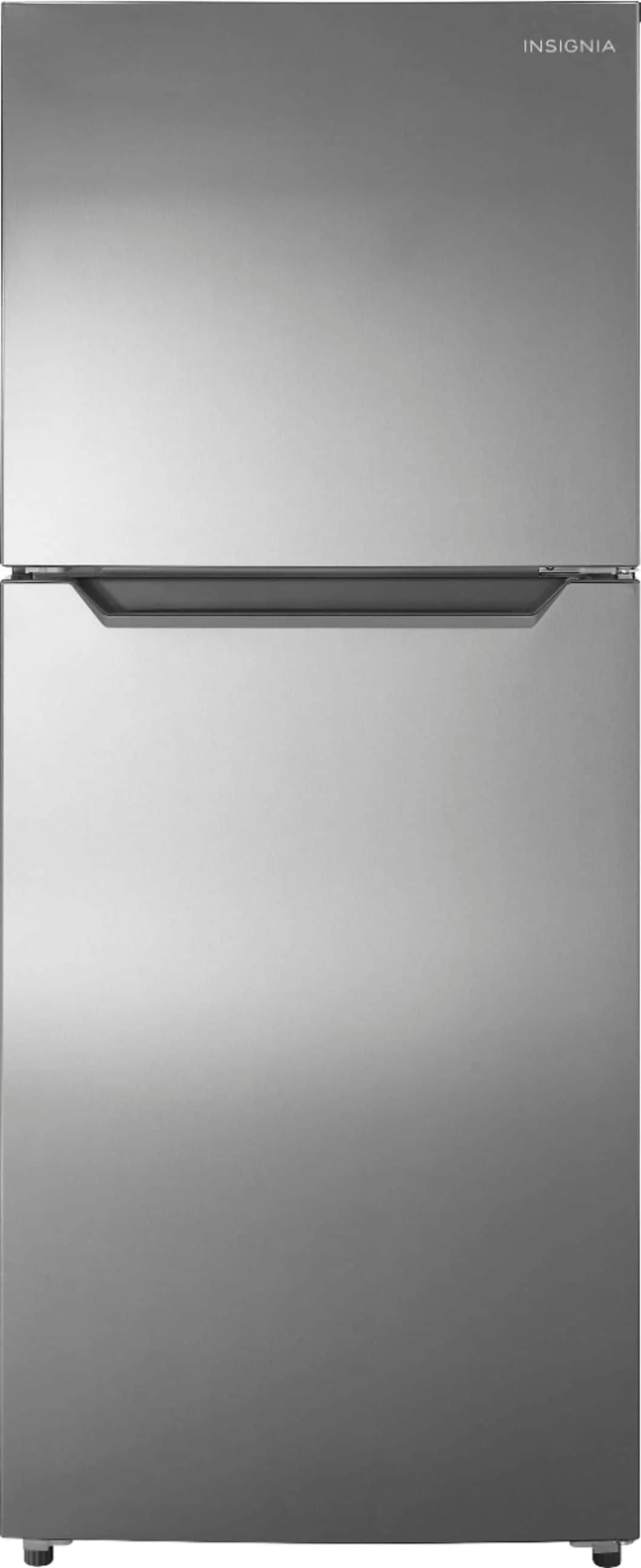 10 Cu. Ft. Top-Freezer Refrigerator with Reversible Door and ENERGY STAR Certification - Stainless Steel Look