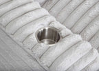 Nestle Recliner With Dual Cupholders And Charging Ports