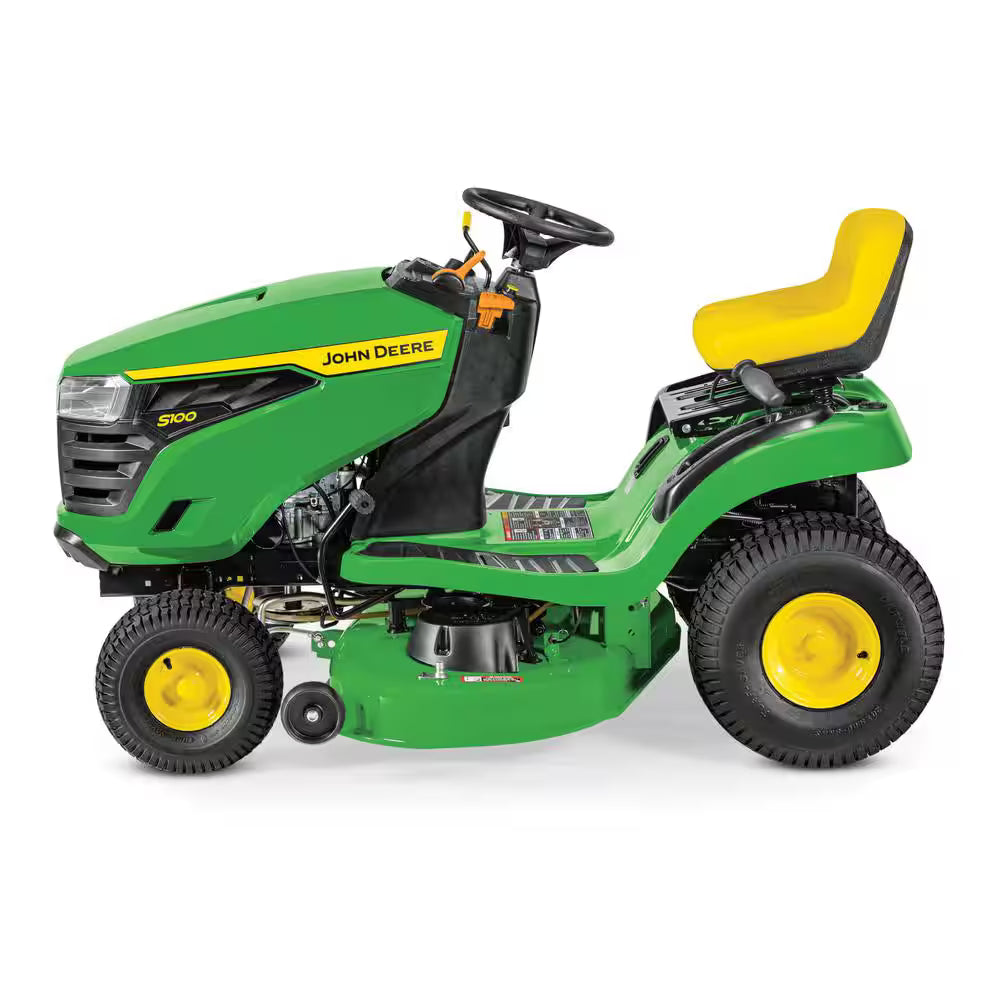 John Deere S100 42-in Riding Lawn Mower �C 17.5-HP Gas Hydrostatic Drive
