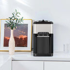 3-in-1 Water Dispenser with 48LBS/24H Ice Maker Countertop Top-Loading Hot & Cold Water Cooler for Home Office