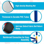 Kids Basketball Arcade Game Toy Set, Dual Shot Basketball Game for 2 Players with 4 Balls & Inflation Pump